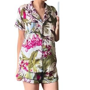 Tommy Bahama Sleepwear Pajama Short Set - Size Large
